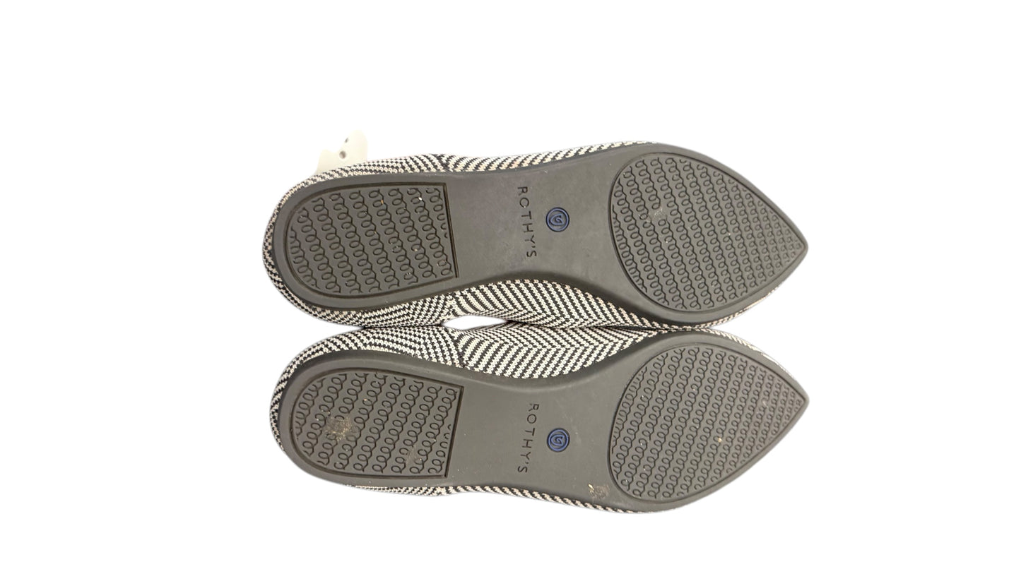 Shoes Flats By Rothys In Grey, Size: 7