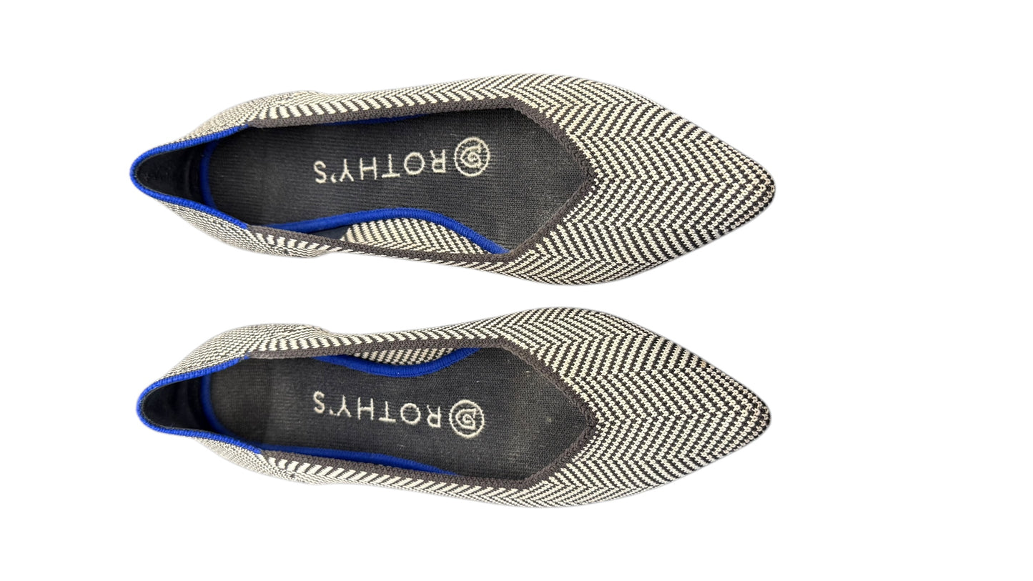 Shoes Flats By Rothys In Grey, Size: 7