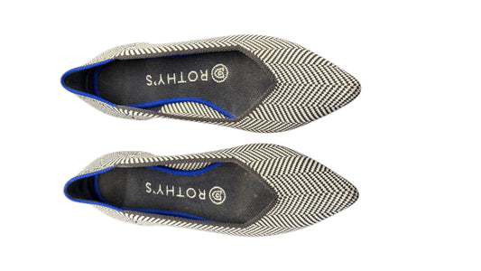 Shoes Flats By Rothys In Grey, Size: 7