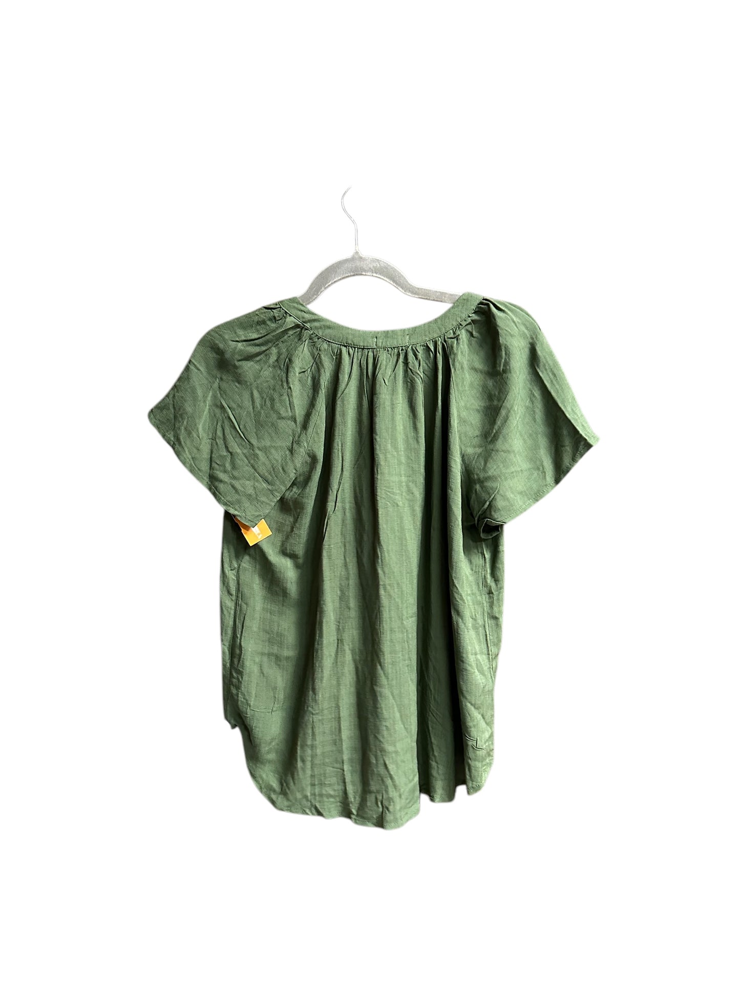 Top Short Sleeve By Clothes Mentor In Green, Size: S