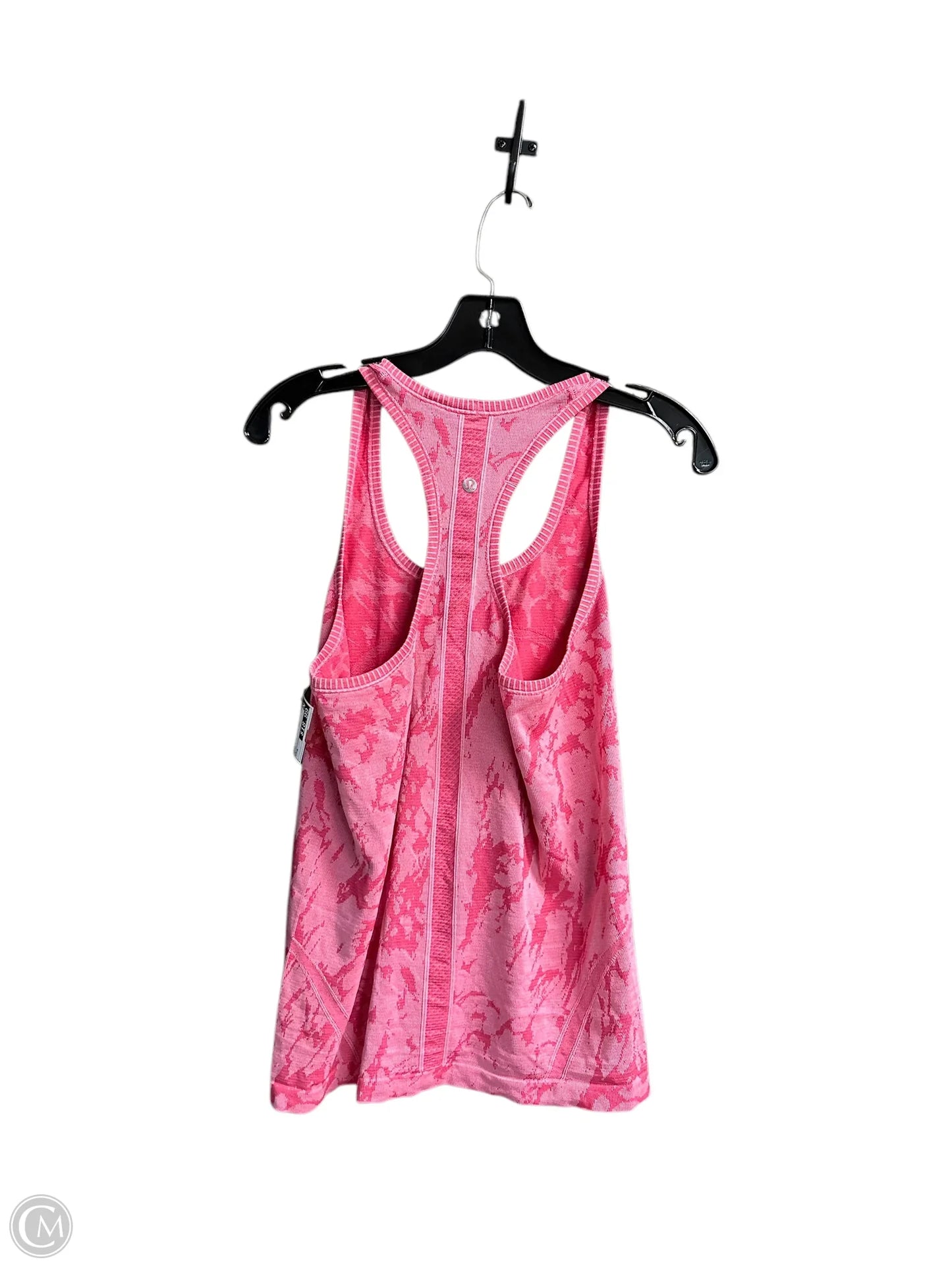 Athletic Tank Top By Lululemon In Pink, Size: M