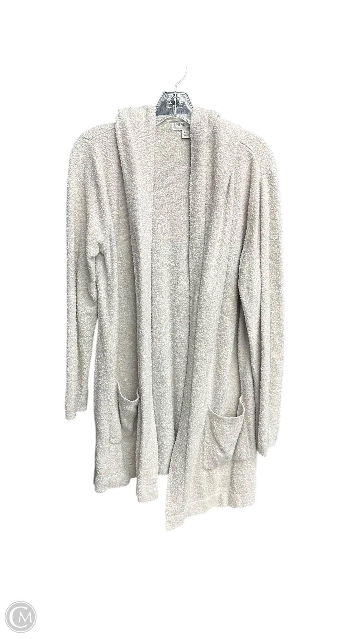 Sweater Cardigan By Barefoot Dreams In Beige, Size: L