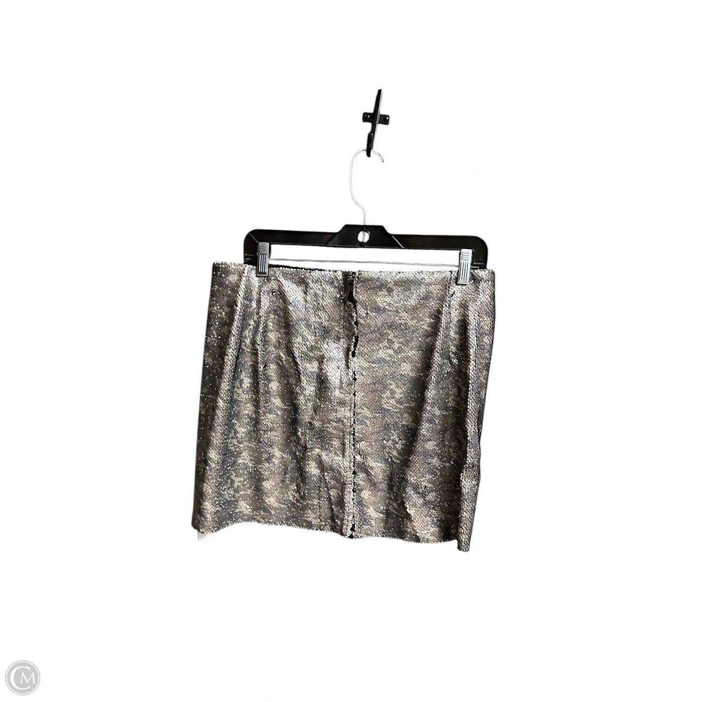 Skirt Mini & Short By Free People In Silver, Size: 12