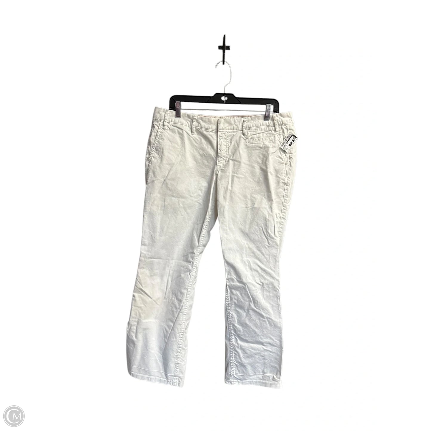 Pants Designer By Tory Burch In White, Size: 12