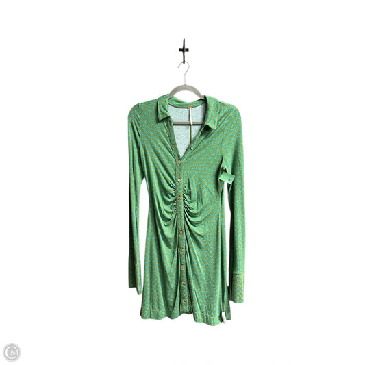 Dress Casual Short By Free People In Blue & Green, Size: M
