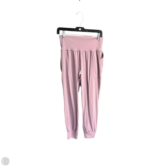 Athletic Pants By Athleta In Mauve, Size: S