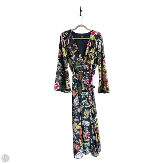 Dress Casual Maxi By Eci In Floral Print, Size: M