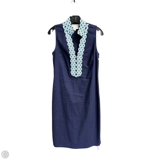 Dress Casual Midi By Sail To Sable In Blue, Size: S