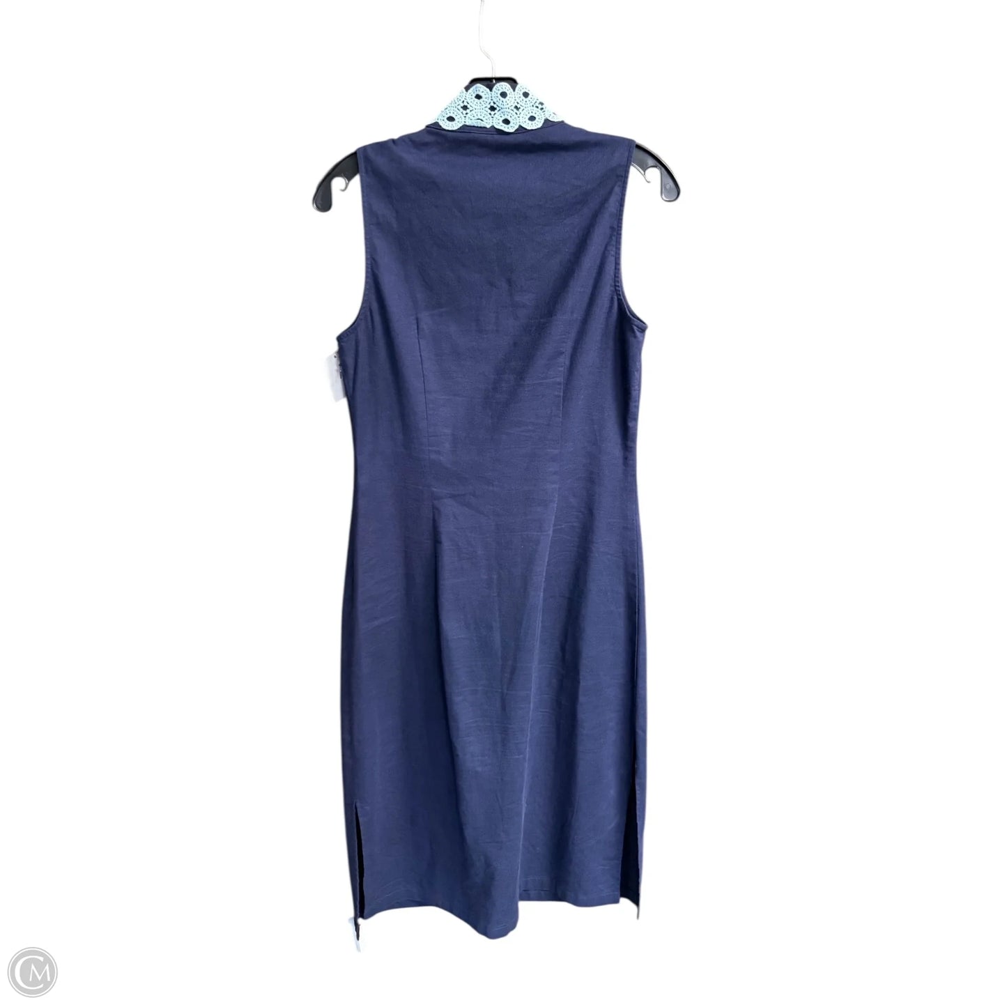 Dress Casual Midi By Sail To Sable In Blue, Size: S