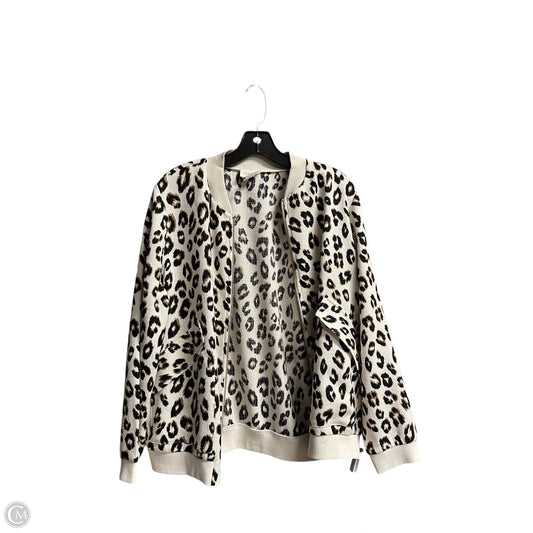 Jacket Other By Chicos In Animal Print, Size: L