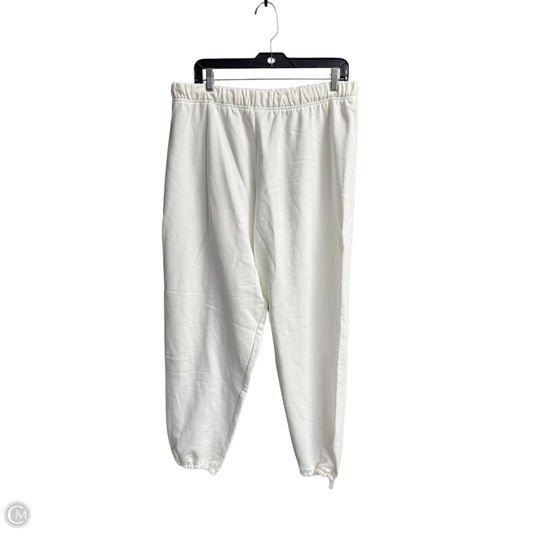 Pants Designer By Tory Burch In White, Size: Xl