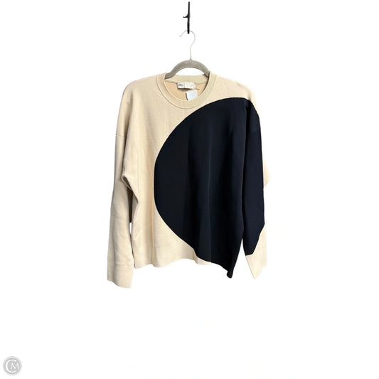 Sweater Designer By Tory Burch In Beige, Size: Xl