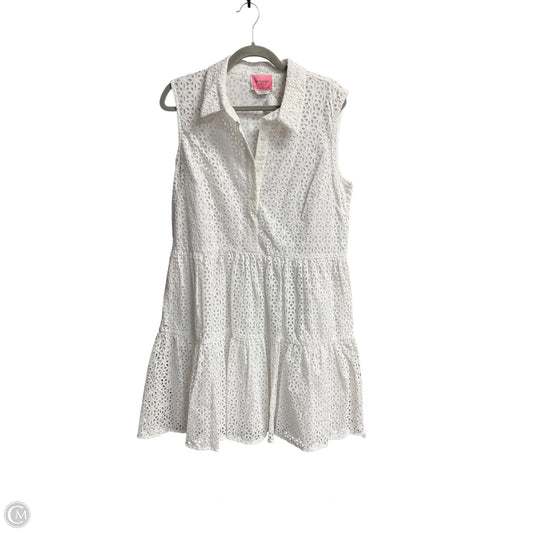 Dress Designer By Kate Spade In White, Size: Xl