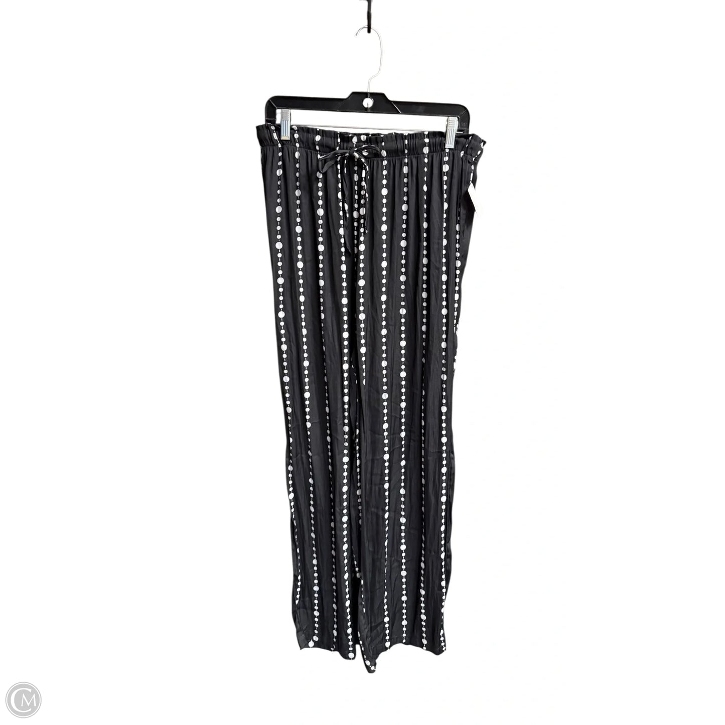 Pants Designer By Kate Spade In Black & White, Size: Xl