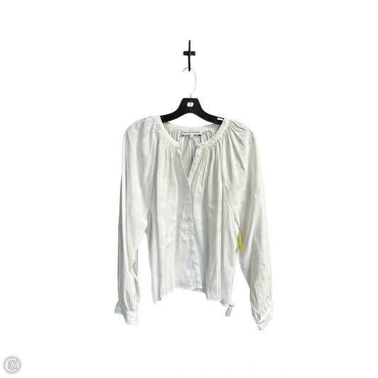 Top Long Sleeve By English Factory In White, Size: S