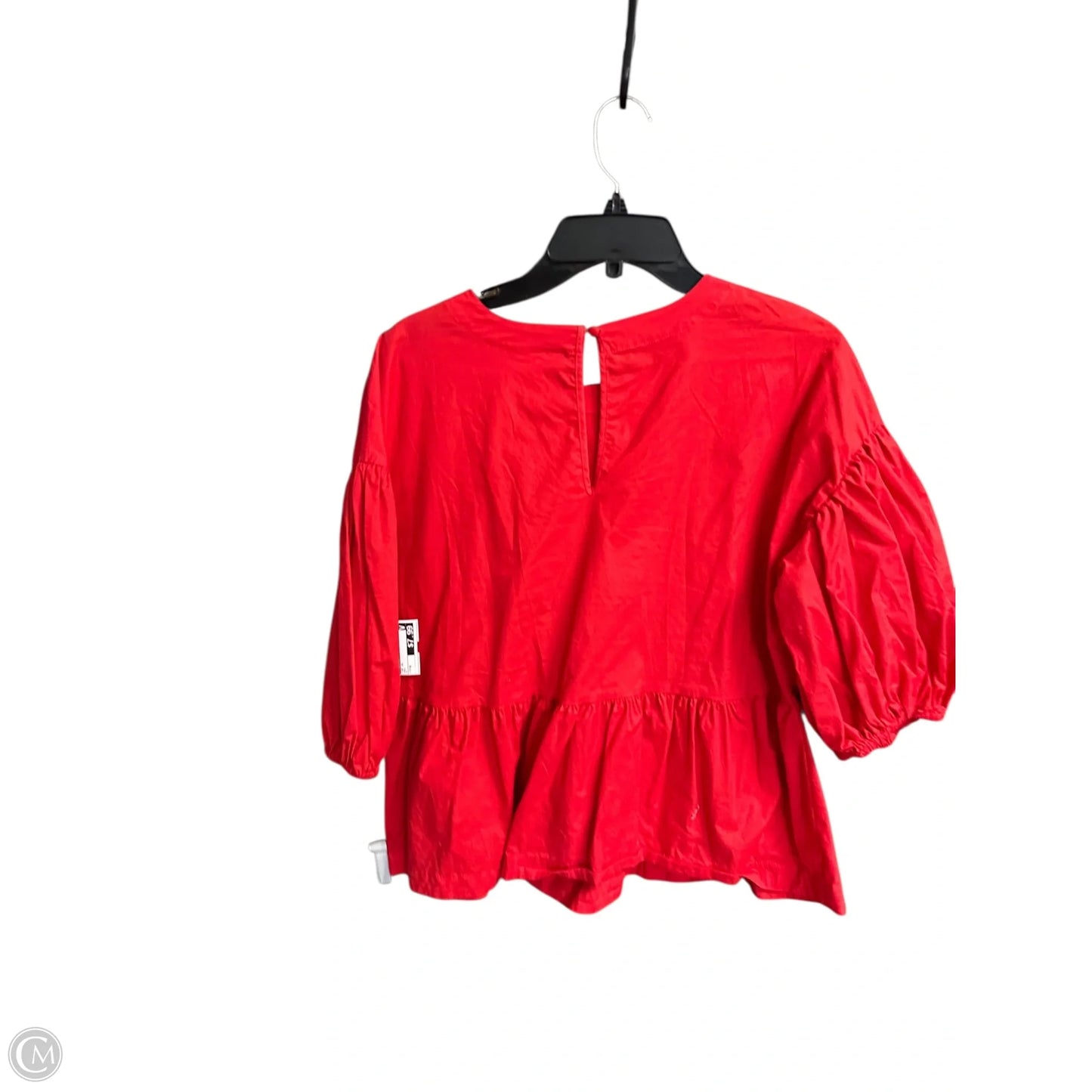 Top Short Sleeve By Prologue In Red, Size: M