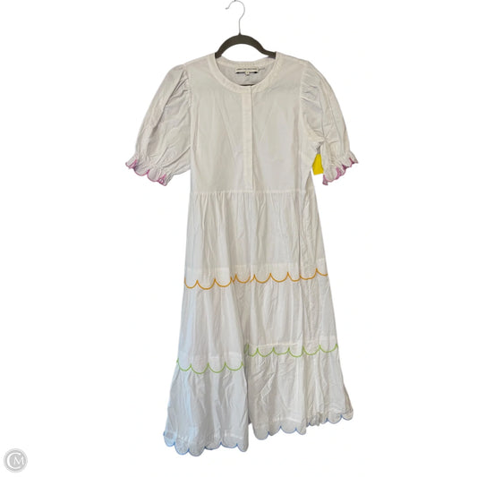 Dress Casual Midi By English Factory In White, Size: M