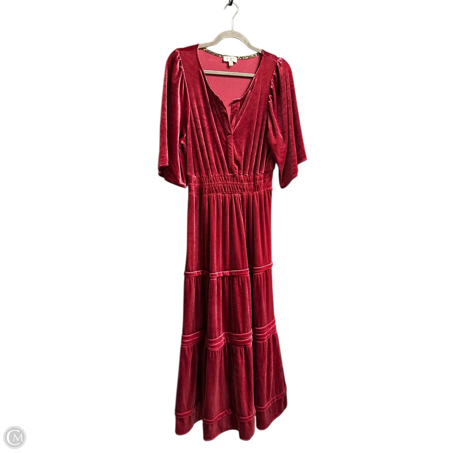 Dress Casual Maxi By Umgee In Maroon, Size: S
