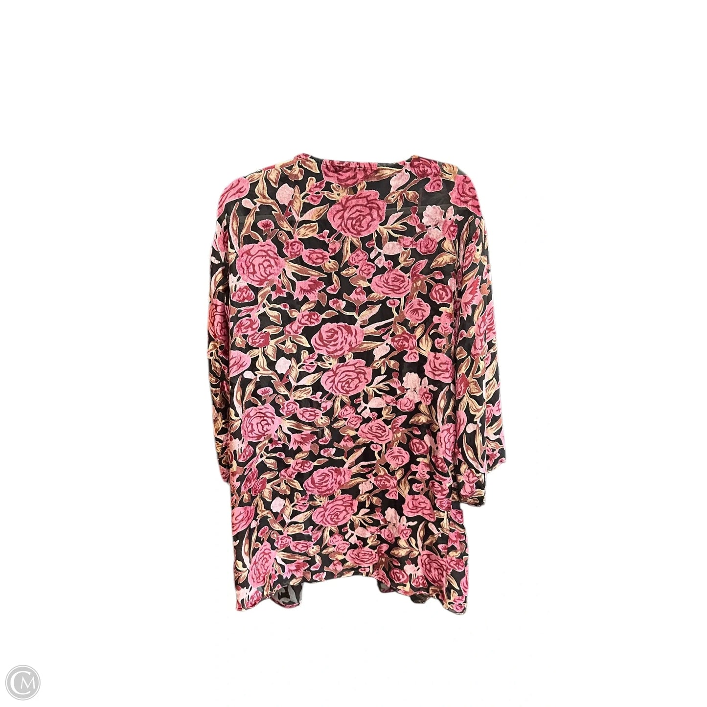 Kimono By Pol In Black & Pink, Size: M