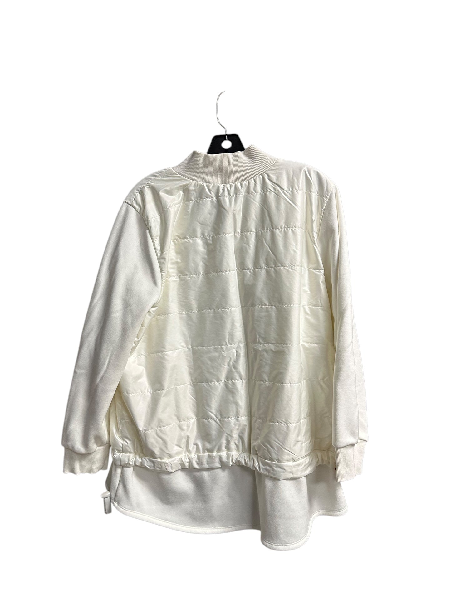 Jacket Other By Zenergy By Chicos In White, Size: Xl