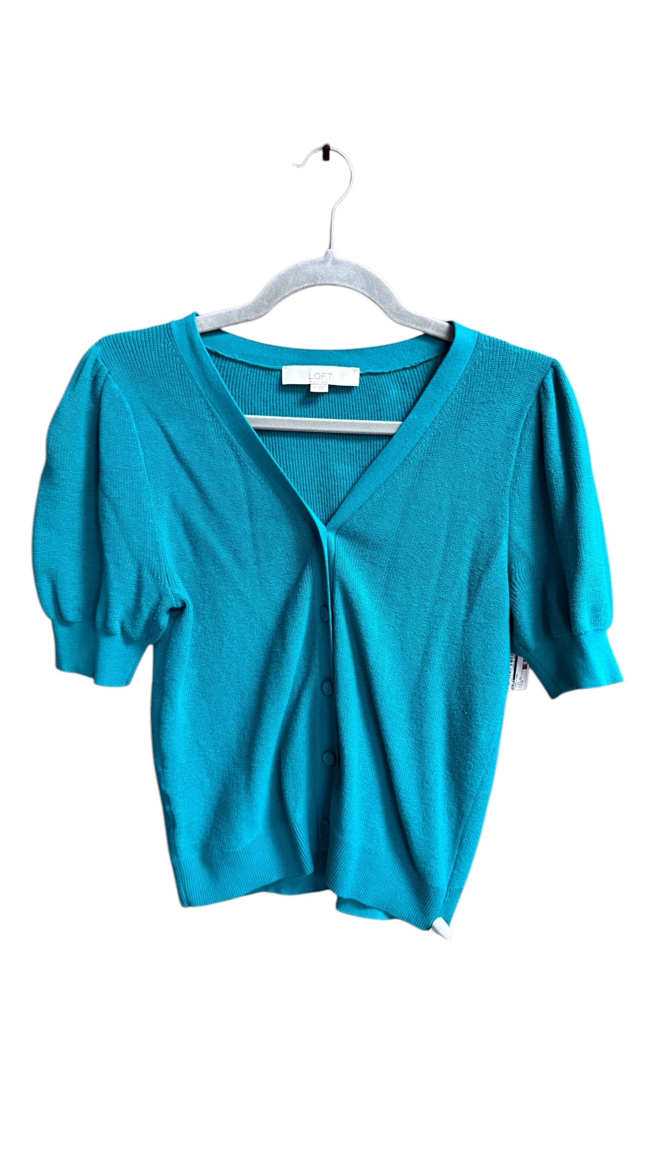 Cardigan By Loft In Teal, Size: M