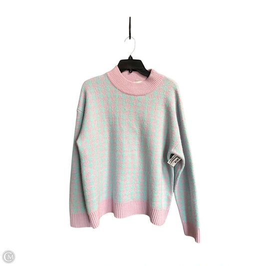 Sweater By Thml In Blue & Purple, Size: L