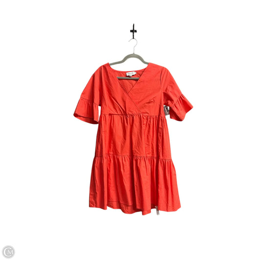 Dress Casual Short By Molly Bracken In Coral, Size: S