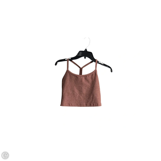 Athletic Bra By Beyond Yoga In Brown, Size: S