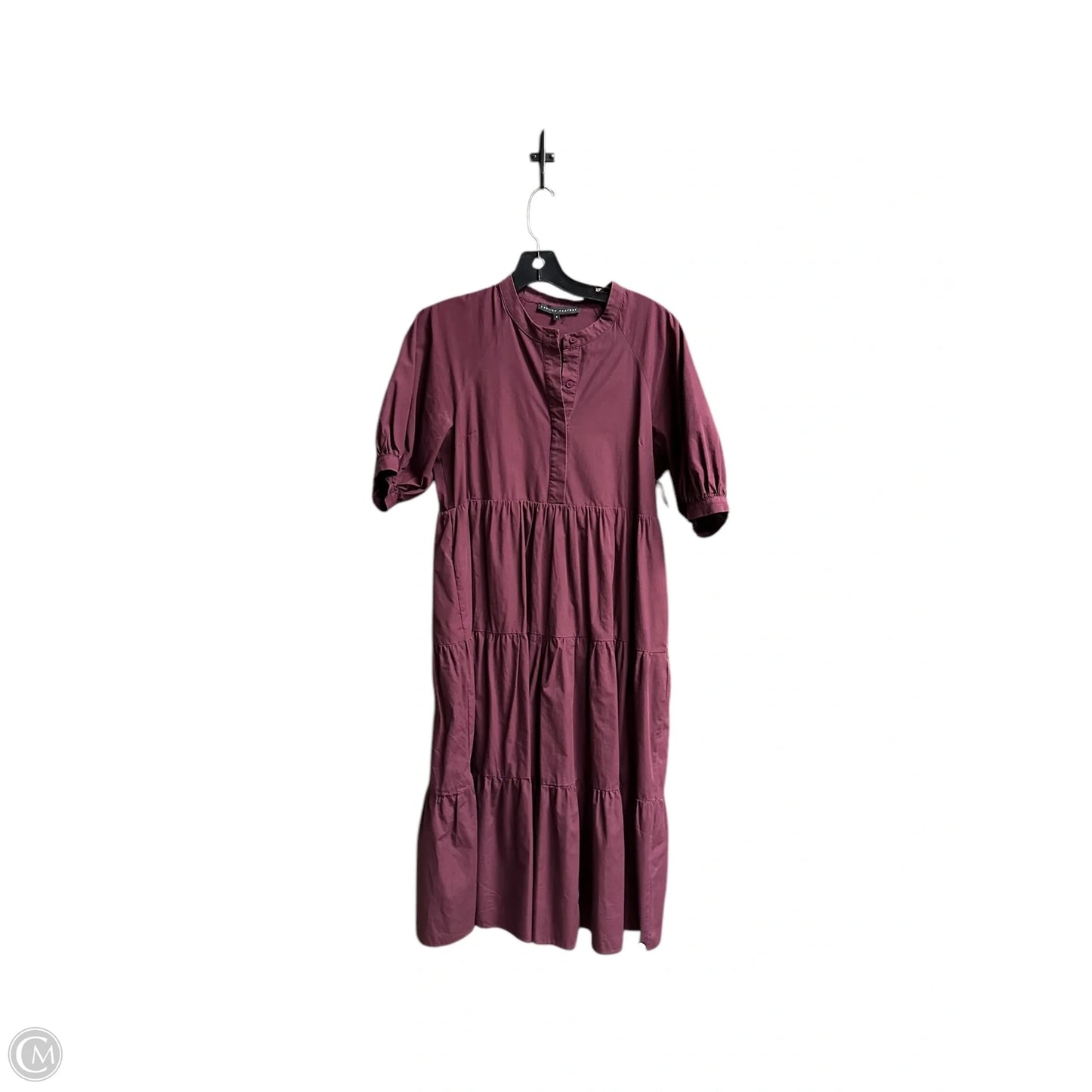 Dress Casual Midi By English Factory In Purple, Size: S