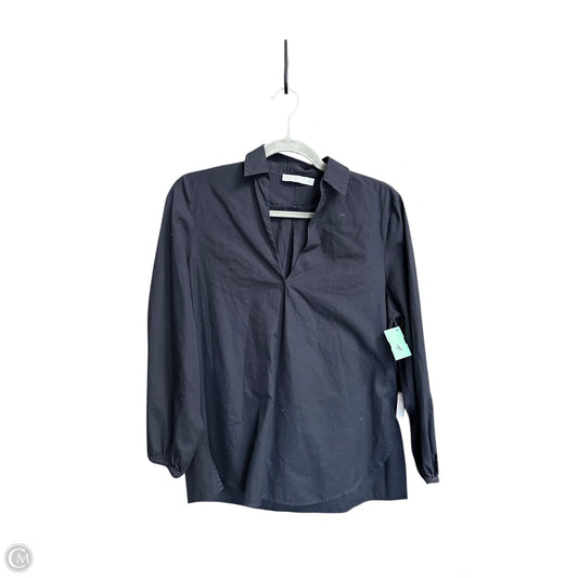 Top Long Sleeve By Vince In Black, Size: Xs