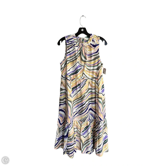 Dress Casual Midi By Anthropologie In Multi-colored, Size: S