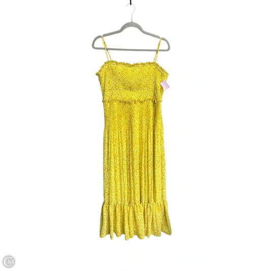 Dress Casual Maxi By Clothes Mentor In Yellow, Size: M