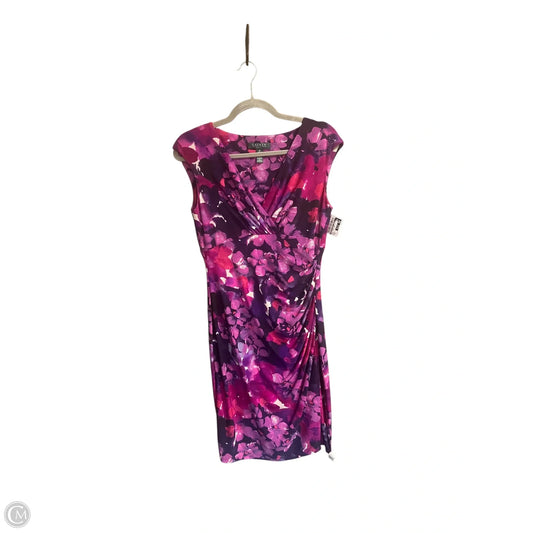 Dress Casual Short By Lauren By Ralph Lauren In Purple, Size: Sp