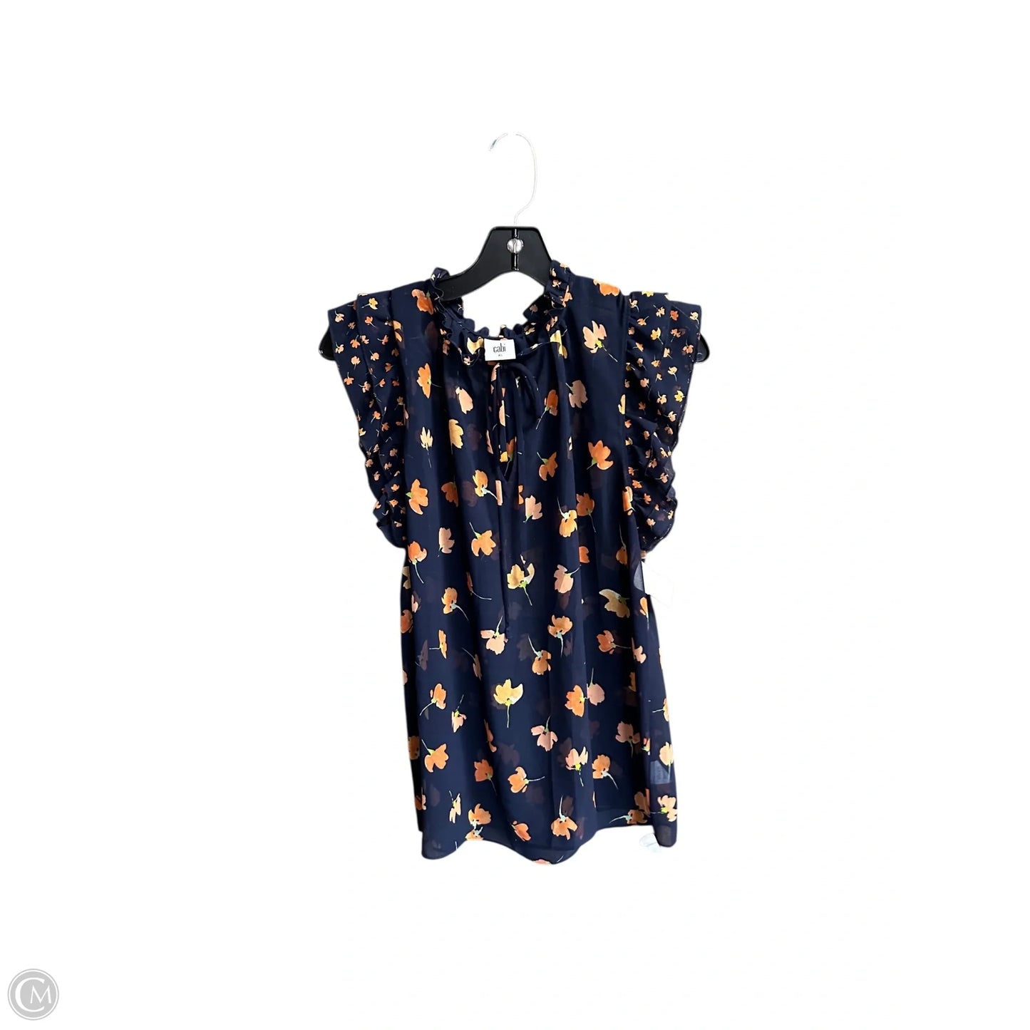Top Sleeveless By Cabi In Navy, Size: Xs