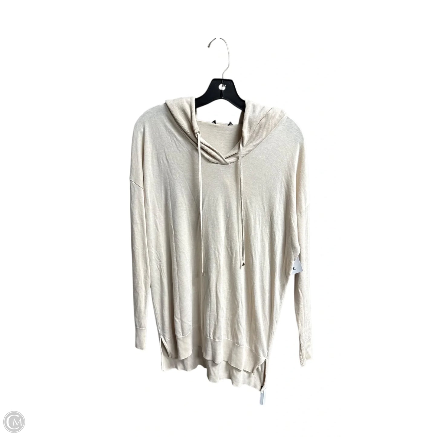 Top Long Sleeve By Massimo Dutti In Beige, Size: L