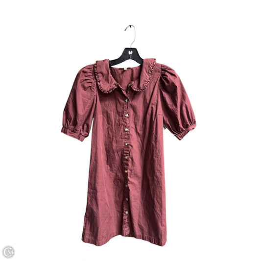 Dress Casual Short By Gianni Bini In Maroon, Size: Xs