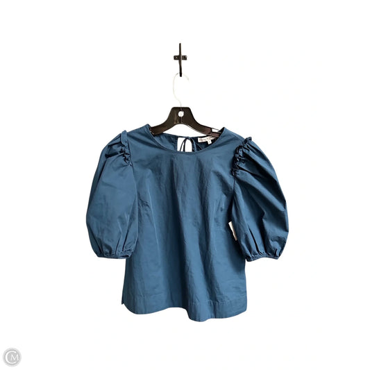 Top Short Sleeve By English Factory In Teal, Size: Xs