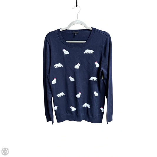 Sweater By Talbots In Navy, Size: L