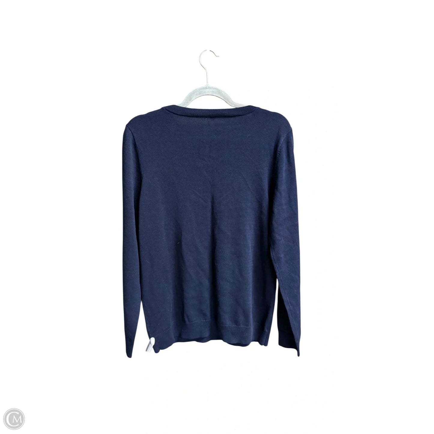 Sweater By Talbots In Navy, Size: L
