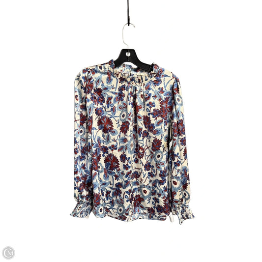Top Long Sleeve By Jodifl In Floral Print, Size: S