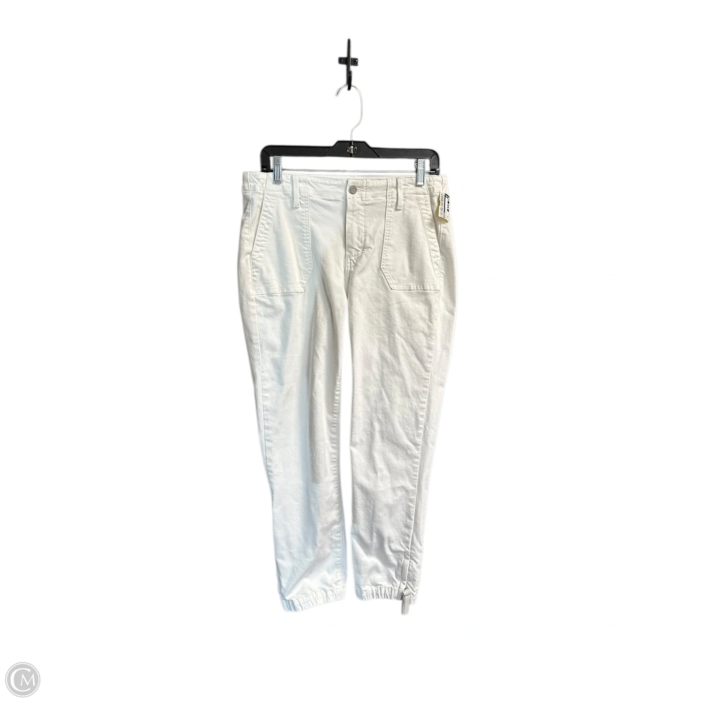 Pants Joggers By Paige In White Denim, Size: 6