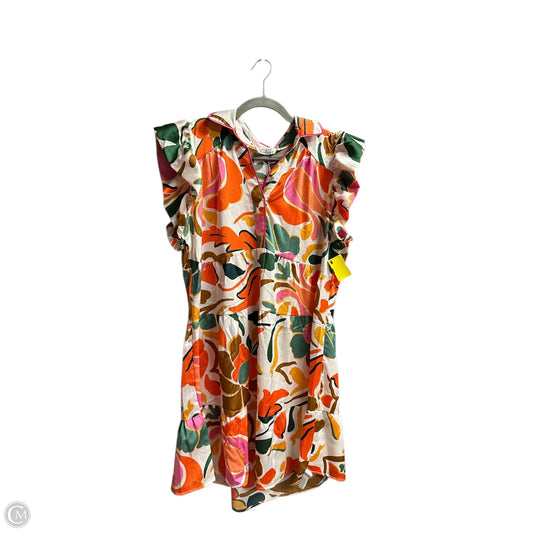 Dress Casual Short By Umgee In Cream, Size: S