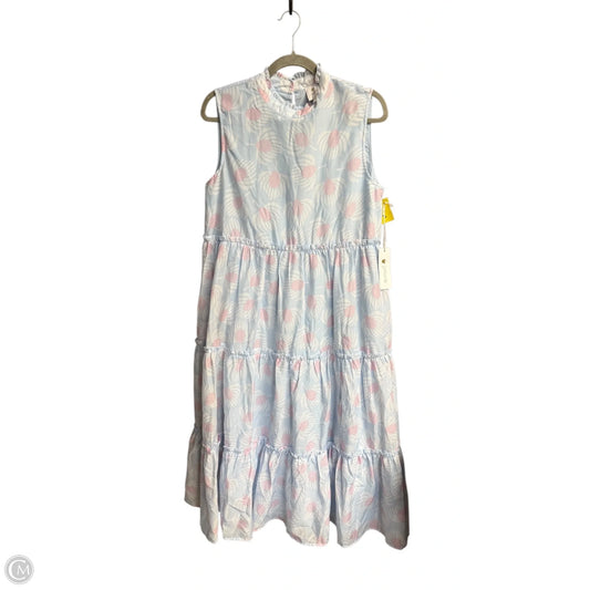 Dress Casual Maxi By J.marie In Blue & Pink, Size: M