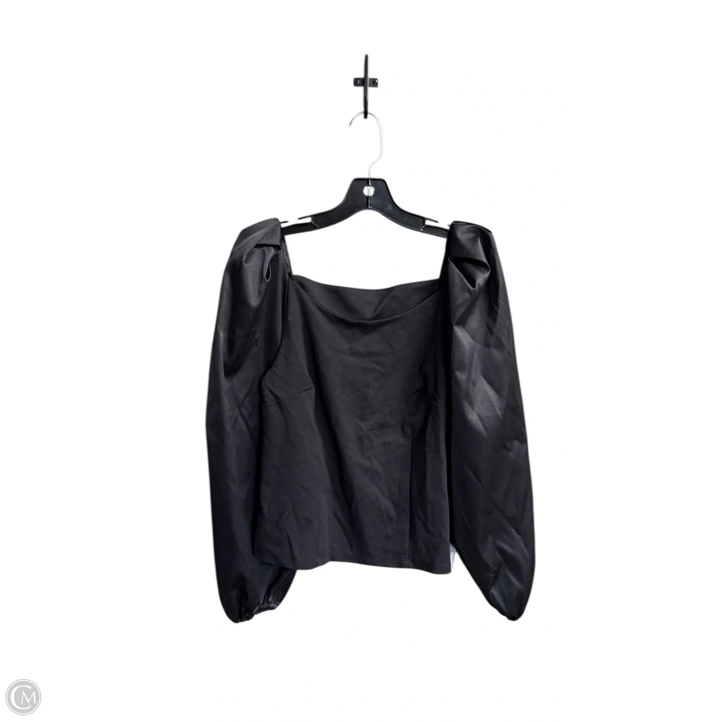 Top Long Sleeve By Loft In Black, Size: M