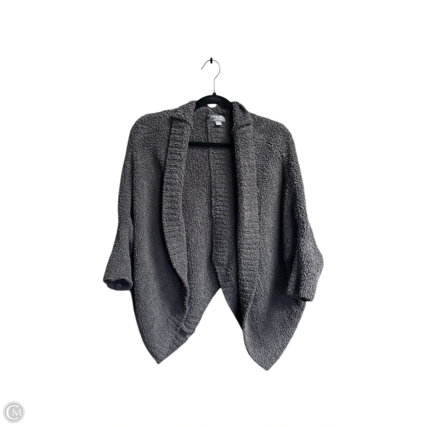 Sweater Cardigan By Barefoot Dreams In Grey, Size: S