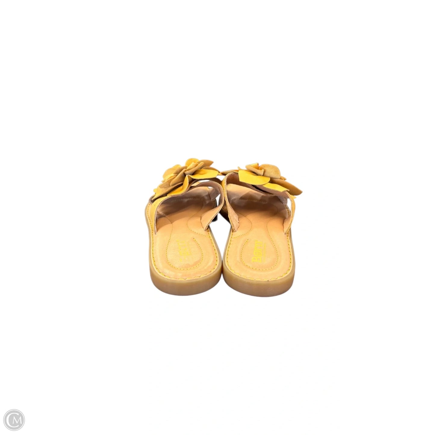 Sandals Flats By Born In Yellow, Size: 8