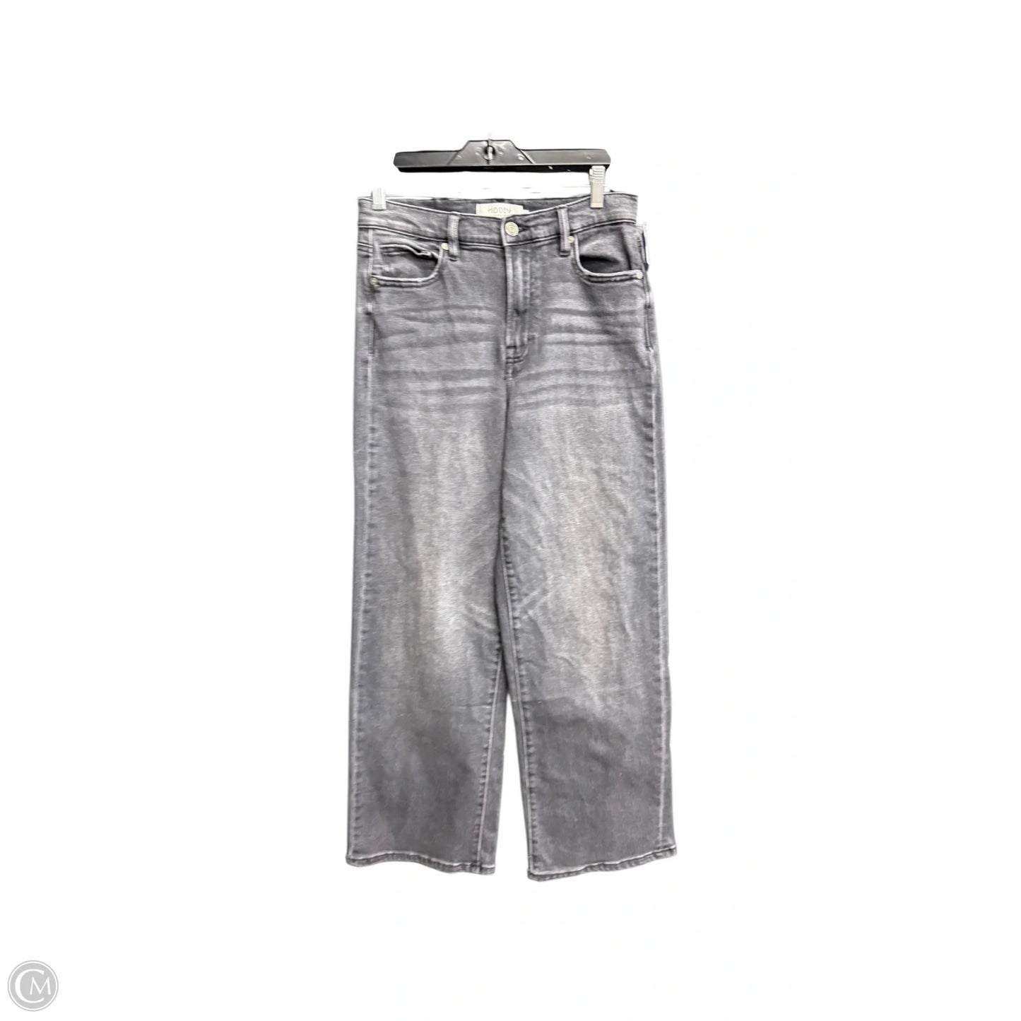 Jeans Wide Leg By Hidden In Black, Size: 6