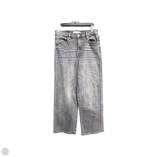 Jeans Wide Leg By Hidden In Black, Size: 6