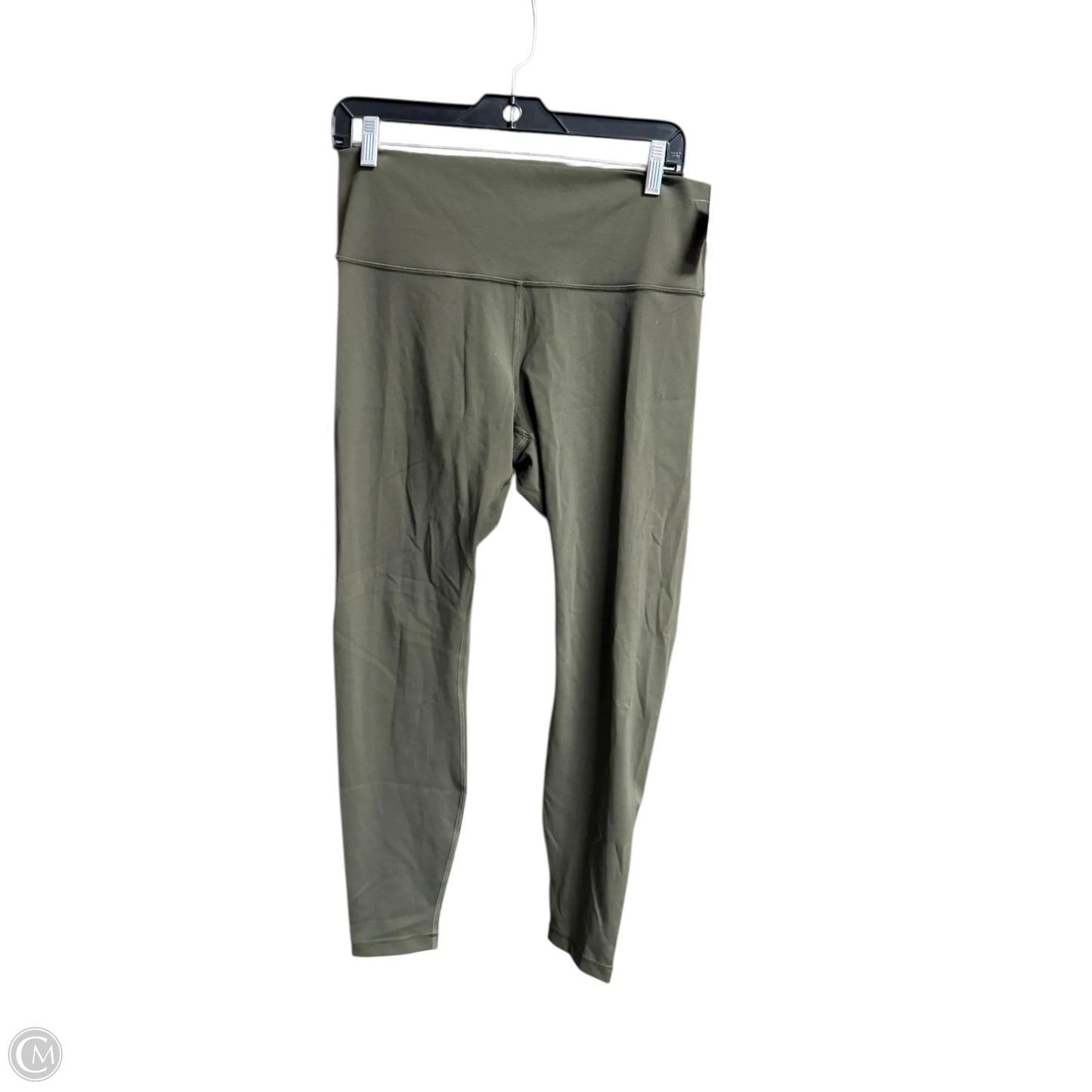 Athletic Leggings By Lululemon In Green, Size: 12