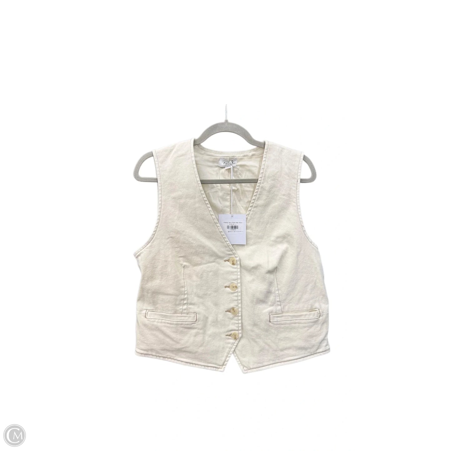 Vest Other By Pistola In Cream, Size: L